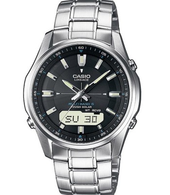 Ceas Barbati, Casio, WaveCeptor Radio Controlled LCW-M100DSE-1A - Marime universala foto