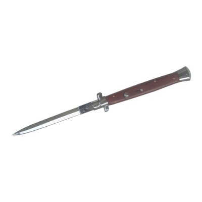 Briceag automat, Italian Blade, model stiletto, otel inoxidabil, 33 cm, maro foto