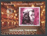 Yemen 1971 Sport, Mozart, imperf. sheet, used L.101