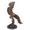 Vultur in zbor-statueta din bronz cu un soclu din marmura TBA-134