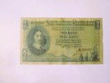 Rară! Africa de Sud 2 Rand 1962,bancnota din imagini la cel mai mic preț