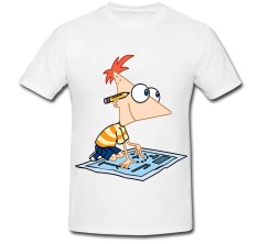 Tricou &amp;quot; Phineas &amp;amp; Ferb - plan &amp;quot; foto