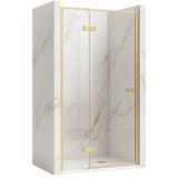 Paravan de dus Rea Atlas 80 Brush Gold