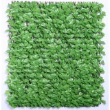 Paravan din Lemn cu Frunzis Verde 1x2m