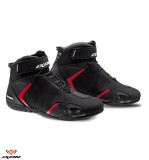 Cumpara ieftin Ghete pentru scuter - motocicleta Roadster barbati All Season Ixon model Gambler MS culoare: negru/alb/rosu Negru/rosu 47