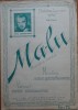 Partitura Ma-lu Rumba Jean Moscopol Dinu Serbanescu 1942, Piesa Muzicala Veche