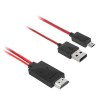CABLU MHL HDMI - MICRO USB 1.5M S3 NOTE KPO3722, Oem