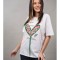 TRICOU ME HAPPY ELYSIANA Alb L-XL