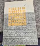 Clasici ai pedagogiei universale si gandirea pedagogica romaneasca