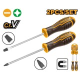 Set surubelnite cr-v si - 2 pcs - Ingco HKSD0248