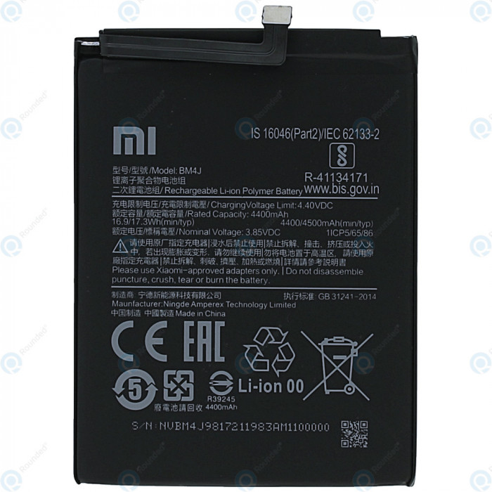 Acumulator pentru Xiaomi Redmi Note 8 Pro M1906G7G BM4J 4000mAh