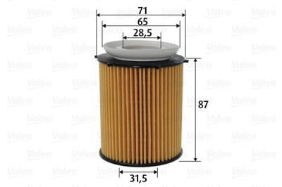 VALEO 586618 Filtru ulei foto