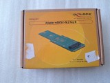 Delock Adapter mSATA > M.2 Key B slot