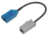 Cablu Fakra Tată 100mm Drept Bleumarin JC Antenna AD.ANT.031