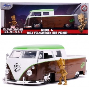 Guardians of the Galaxy 1962 Volkswagen Bus, macheta auto 1:24 foto