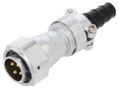 Conector mufă tată 4 pini IP65 foto