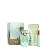 Set cadou 3 buc Avon Eve Truth pentru Ea: Apa de parfum 50 ml, Lotiune de corp 150 ml, Spray de geanta 10 ml