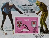 BC17, Sharjah 1972, colita neperforata sport, J.O. Sapporo
