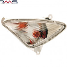 Semnalizare fata stanga transparenta Yamaha XP T-Max (01-07) - XP T-Max ABS (05-07) - XP T-Max Black Max (06-) 4T 500cc