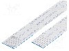 Banda FFC, 6 pini, lungime 127mm, seria FFC10-TIN, GCT - 10-06-A-0127-C-4-08-4-T