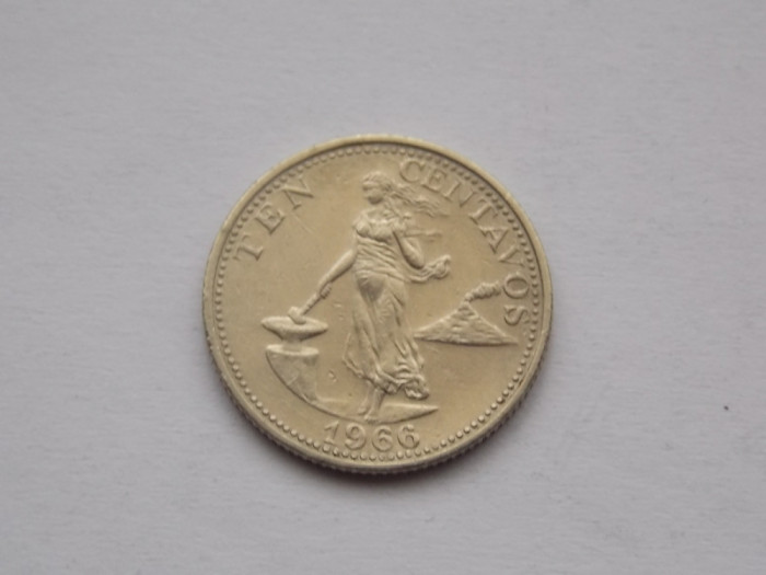 10 CENTAVOS 1966 FILIPINE