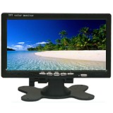 Monitor video LCD auto 7 inch, 12-24V, 2 intrari AV pentru marsarier