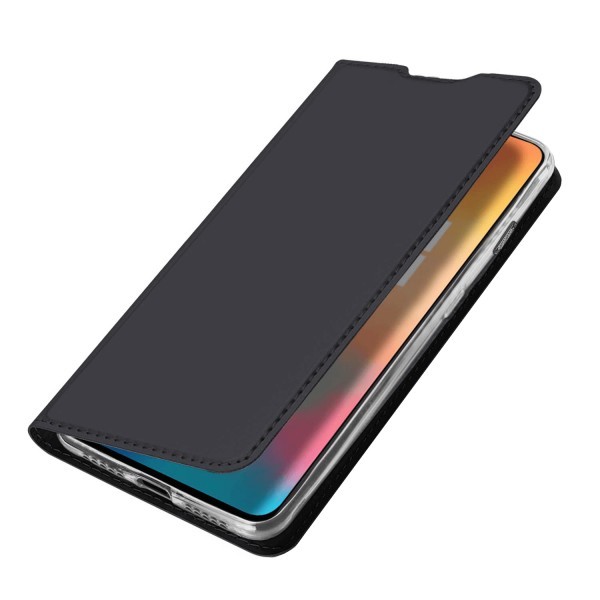 Husa carte flip wallet Dux Ducis pentru OnePlus 6T, gri Husa carte flip wallet Dux Ducis pentru OnePlus 6T, gri
