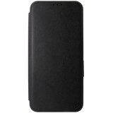 Husa tip carte cu stand Techsuit neagra pentru Motorola Moto E13