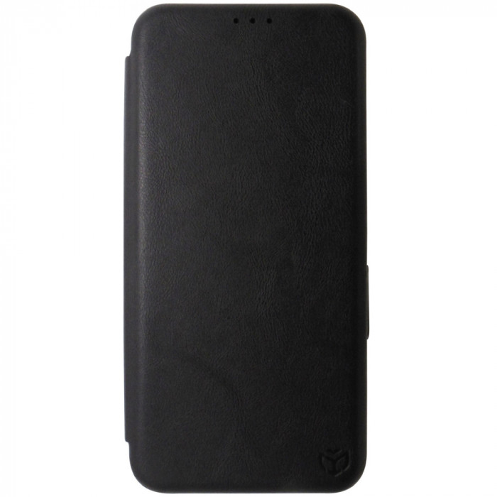 Husa tip carte cu stand Techsuit neagra pentru Motorola Moto E13