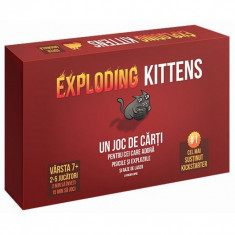 Joc de societate Exploding Kittens, maxim 9 jucatori, 7 ani+ foto