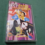 Cumpara ieftin CASETA AUDIO 110% DANCE COLLECTION VOL 1 RARA!!!! ORIGINALA