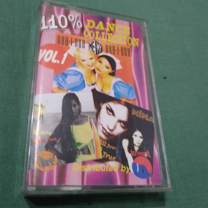 CASETA AUDIO 110% DANCE COLLECTION VOL 1 RARA!!!! ORIGINALA