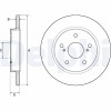 DELPHI BG4183C Disc frana