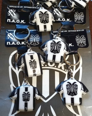 Breloc fotbal - PAOK SALONIC (Grecia) foto