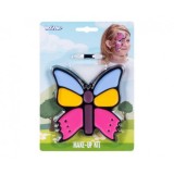 Set Make-up Pictura Fata Copii 3 Culori Godan Butterfly Kid, Petreceri, Aniversari, Face Painting