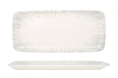 Bonna Placa de service - Iris - Por&amp;Aring;&amp;pound;elan - 34x16 cm - set de 2 foto