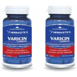 Pachet Varicin Complex 60cps + 60cps (50% reducere la al doilea produs)