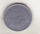 bnk mnd Bolivia 50 centavos 1997