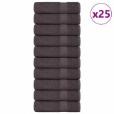VidaXL Prosoape de duș 25 buc Antracit 70x140 cm 360 g/m&sup2; 100% bumbac