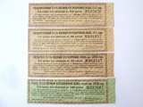 Rar! Rusia lot 4 cupoane Imprumut Militar pe Termen Scurt 1915-1916,produsele din imagini