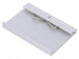 M&acirc;ner Aluminiu 75mm pentru Șină DIN TS35