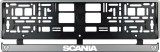 Cumpara ieftin Set 2 bucati, suport numar inmatriculare argintiu Scania III, Autohelix MSA