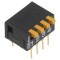 Comutator DIP-SWITCH 4 secțiuni ON-OFF 0,03A 30VDC