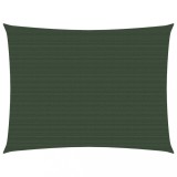 Parasolar Dreptunghiular Gossi Verde Inchis 2x3m HDPE 160g/m&sup2; Protectie UV Copertina Gradina Terasa