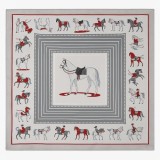 Esarfa din satin Ecvestra