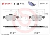 Set placute frana BREMBO P23148