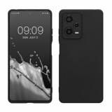 Husa kwmobile pentru Xiaomi Redmi Note 12 Pro, Silicon, Negru, 60733.01, Carcasa