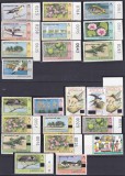 DB1 Anguilla 1980 Supratipar SEPARATION Flora Fauna Ocupatii 23 v. MNH part. cu serii