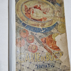 CARTE DE BUCATE - SANDA MARIN - EDITIA A XVI-A - 1946