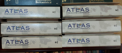 Colecti completa Atlas ,de Agostini, 11 bibliorafturi. foto